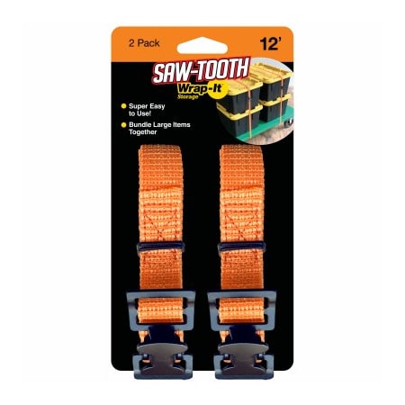 Jjaamm 2PK 12' SawT Strap 102-ST-12OR